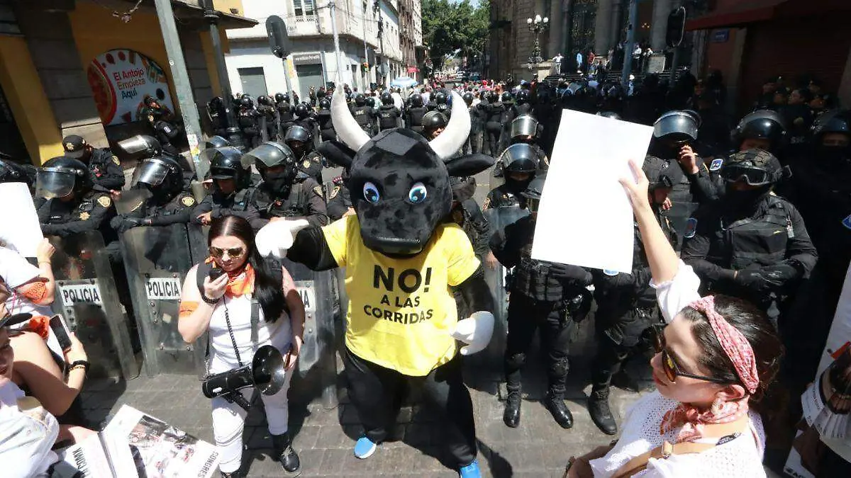 Protestas contra las corridas de toros